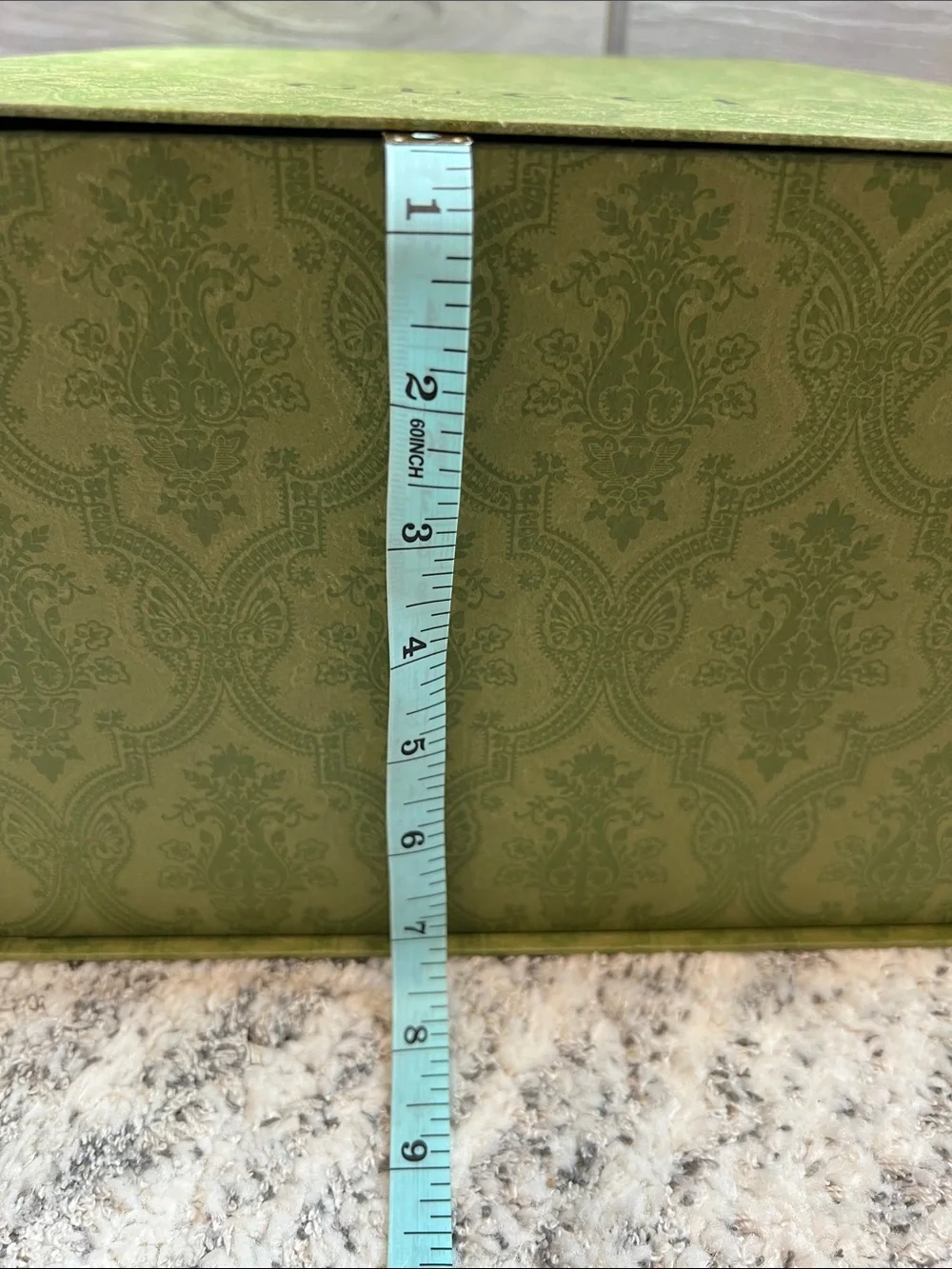 Gucci Green Patterned Magnetic Gift Box